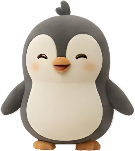 The Cheerful penguin